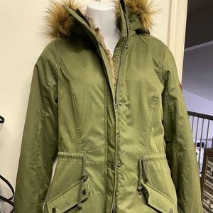 Hollister winter coat size M ladies jacket